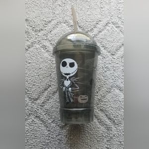 Jack Skellington Nightmare Before Christmas Light up Tumbler with straw